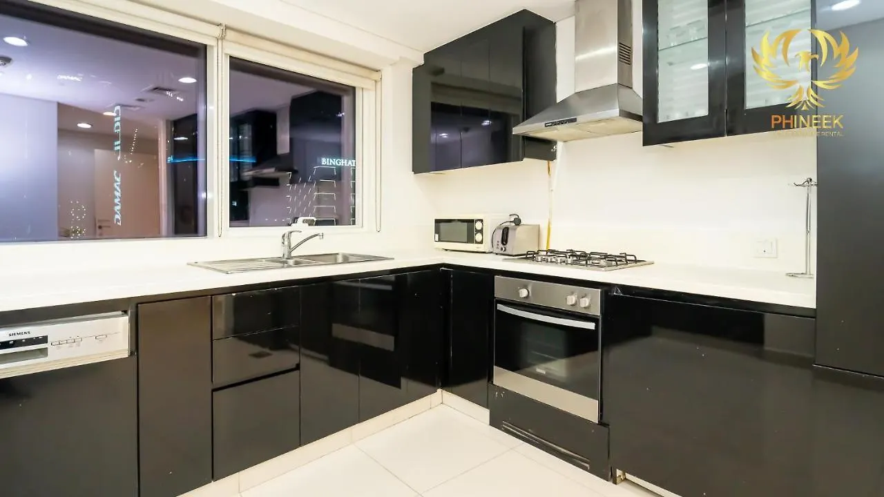 Phineek Luxury 2Br Apartment Damac Maison Canal View Dubaj