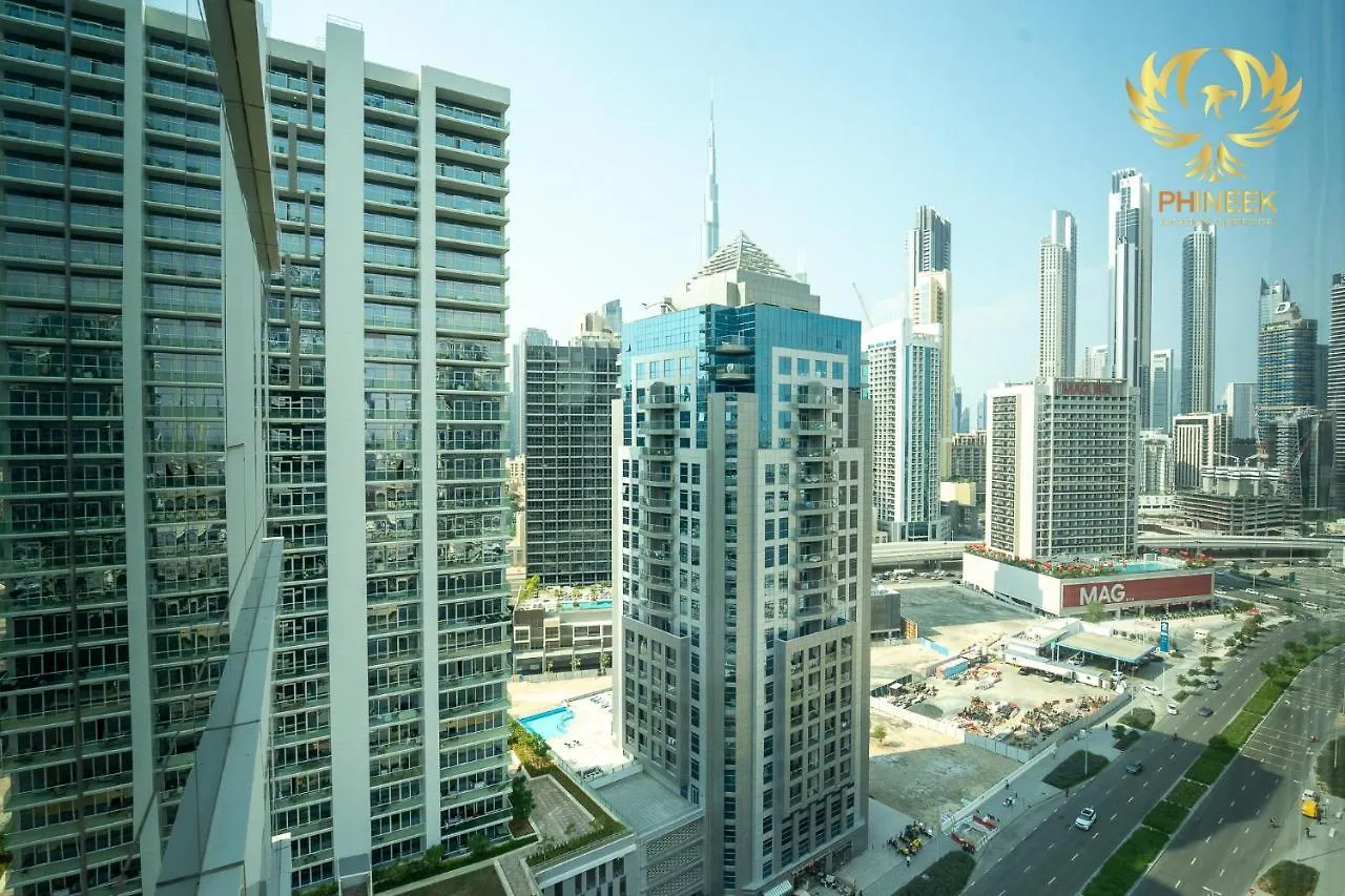Phineek Luxury 2Br Apartment Damac Maison Canal View Dubaj