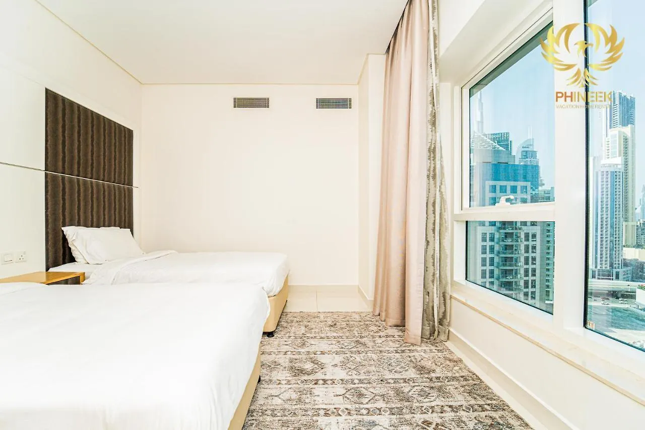 Phineek Luxury 2Br Apartment Damac Maison Canal View Dubaj
